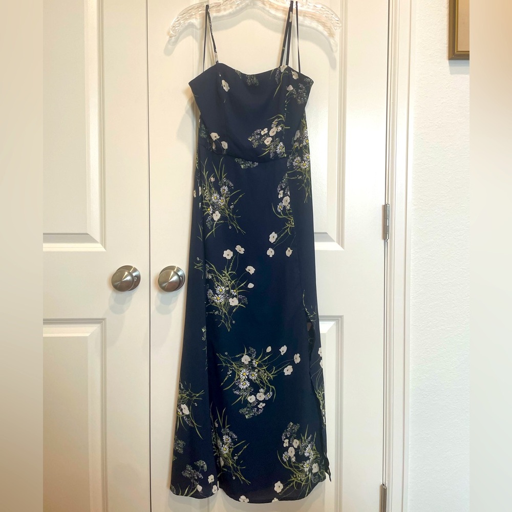 Francesca’s Navy Floral Dress